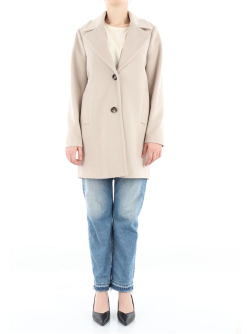 coat woman beige KAOS | QIJMR006/6002